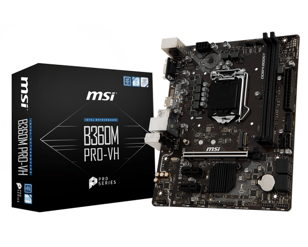 Mainboard MSI B360M Pro-VH Socket LGA1151v2 (618EL)